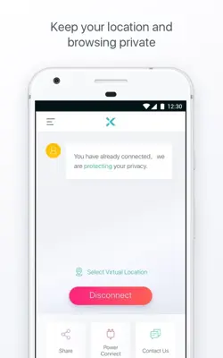 X-VPN android App screenshot 0