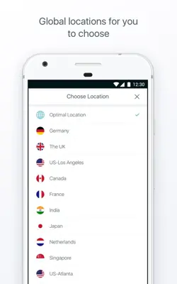 X-VPN android App screenshot 1