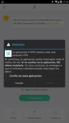 X-VPN android App screenshot 6